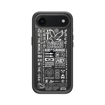 iPhone Air Mod NX -邊框背蓋組合 (相機按鈕) 黑 - KID - 周年精選圖像集合