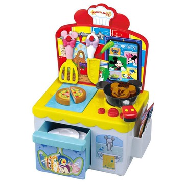 【震撼精品百貨】Micky Mouse_米奇/米妮 ~迪士尼神奇超市 廚房餐廳兩用組