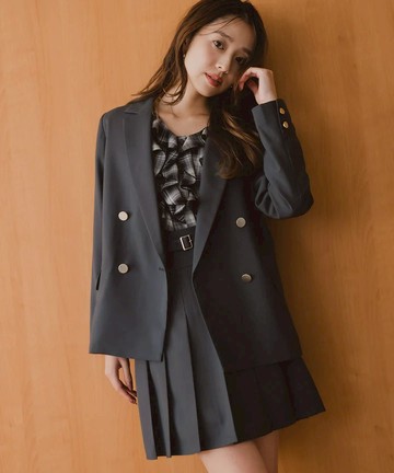 雙排扣氣質西裝外套(MM538503)