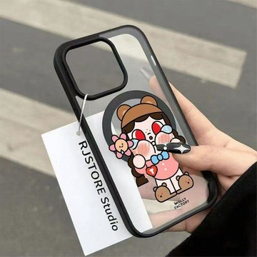 ✨限時下殺✨太陽花哭娃適用iPhone17手機殼蘋果16小衆15promax創意13防摔11透