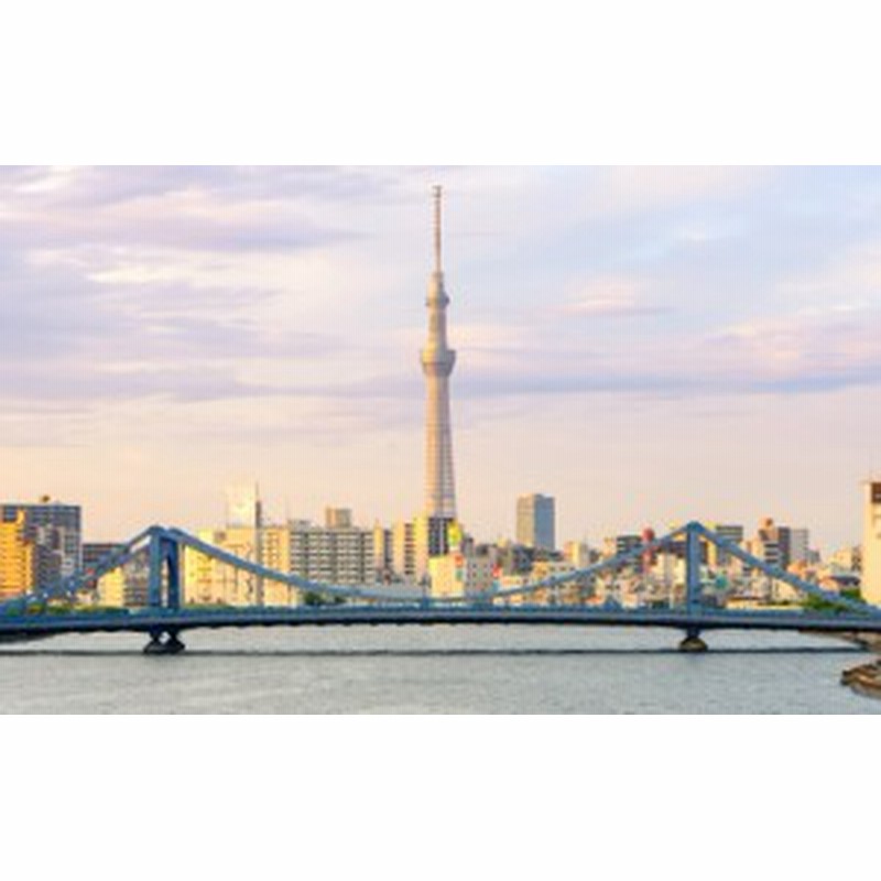 絵画風 壁紙ポスター 東京スカイツリーと清洲橋と隅田川 パステルカラーの景色 天望回廊 Tst 018w2 ワイド版 603mm 376mm 通販 Lineポイント最大1 0 Get Lineショッピング