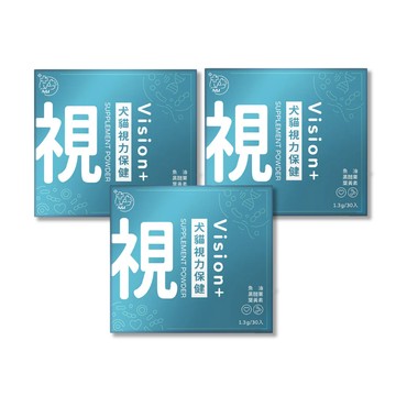 眼睛保健 【NiceU毛樂趣】犬貓視力保健粉 3盒組(30包/盒 貓狗 寵物 寵物保健)