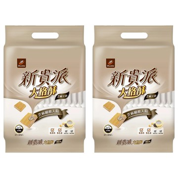 77 新貴派 大格酥餅乾 芝麻豆奶 無香料 無色素 無防腐劑  324g  2袋