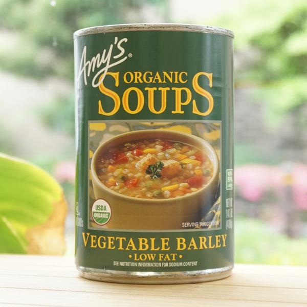 Amys 有機ベジタブルバーリースープ 400g アリサン ORGANIC SOUPS Vegetable Barley