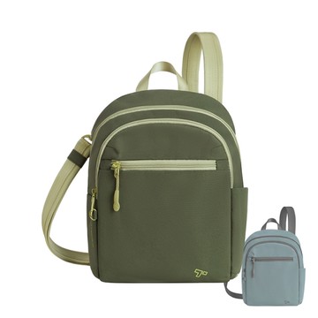 Travelon Voyages防盜斜背包(TL-43670)(美國防盜包/側背包/防竊包/拉鍊扣環/肩背包/RFID)