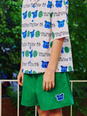 Mini Dough Kids Play Shorts [Green]