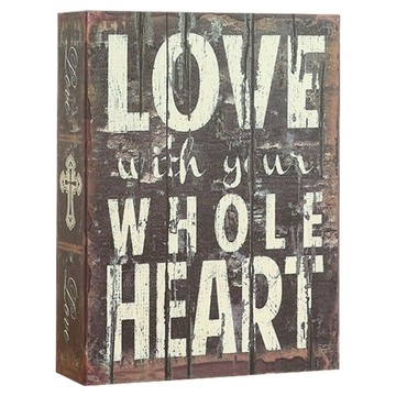 書本保險箱  密碼鎖  金屬材質  大小尺寸: 26.5 X 20 X 6.5 cm  18 X 11.5 X 5.5 cm  LOVE