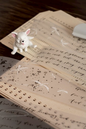 原創紙膠帶 蝴蝶 butterfly 霧面PET膠帶