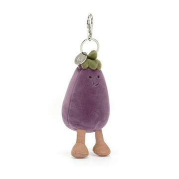 鑰匙圈/吊飾 Vivacious Vegetable Aubergine Bag Charm 迷人茄子