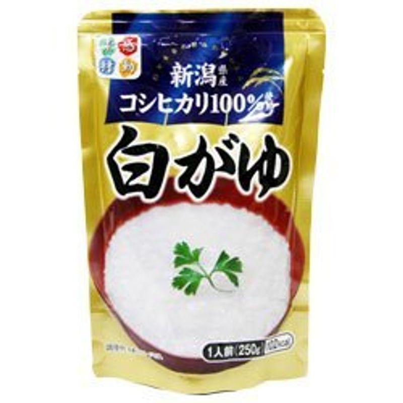 ヒカリ食品 こしひかり100％ 白がゆ 250gパウチ×24個入