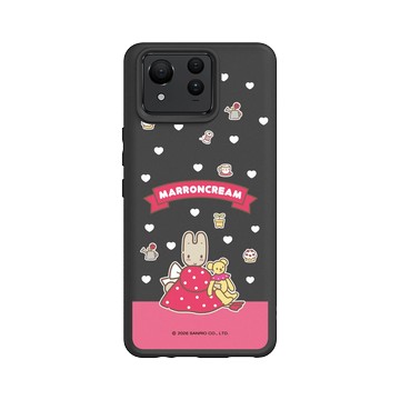 Zenfone 11 Ultra SolidSuit 黑 - 三麗鷗-兔媽媽 Marron Cream - 兔媽媽與小熊