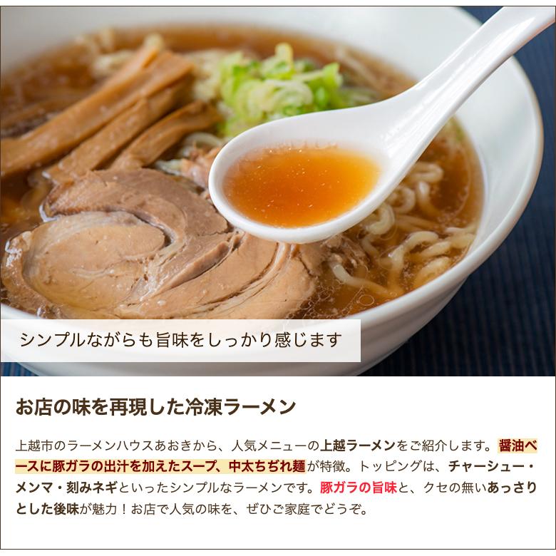 上越ラーメン 6食入り ラーメンハウスあおき 送料無料