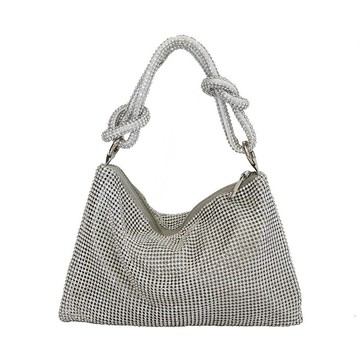 【巴黎精品】現貨+預購 晚宴包手提包-時尚水鑽手把宴會女包包3色v1ah9