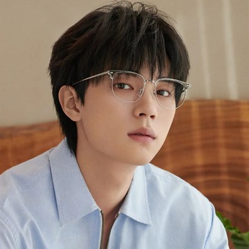 浪特夢 LA-7205 不鏽鋼眉型框眼鏡 - 周翊然代言
