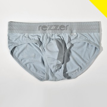 ▶低腰◀三角褲-花園迷宮-冰原灰藍【超細纖維】