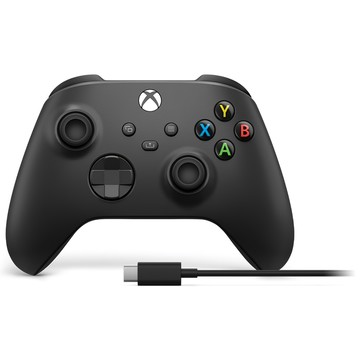 Microsoft 微軟 XBOX 無線控制器 + USB-C 纜線  1個  黑色