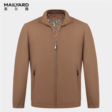 MAILYARD/美爾雅夾克 商務休閑男士春季拉鏈茄克 春裝外套 343