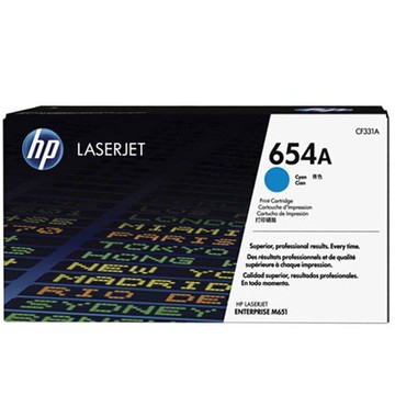 HP CF331A / 654A 原廠青藍色碳粉匣 適用CLJ M651