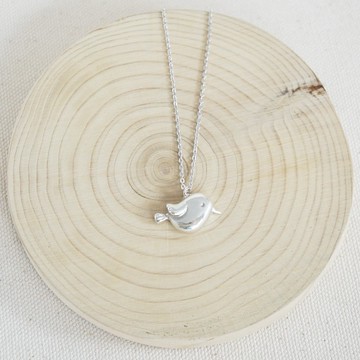 青春小鳥兒短鏈 - 純銀款