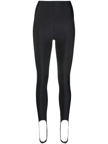 THE ANDAMANE - high-rise stirrup leggings - women - Polyamide/Elastane - XS - Black