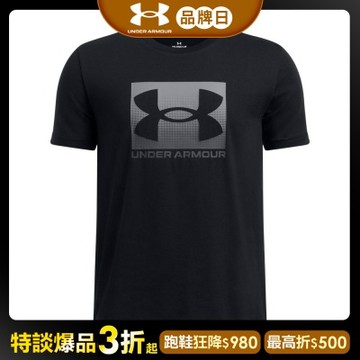 【UNDER ARMOUR】UA 女童 BIG LOGO 短袖T-Shirt_1389756-453
