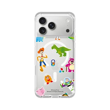 iPhone 17 Pro Max ClearX (MagSafe 兼容) 晶透白 - 迪士尼-玩具總動員 Toy Story - Sticker