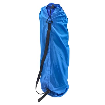 可拼接自動充氣加厚5cm雙人充氣床墊  藍灰色  67 x 19 x 19cm