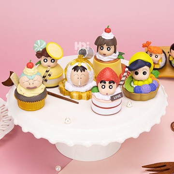 《蠟筆小新》＼甜甜出爐到貨♡／｜🇰🇷甜點防衛隊系列公仔盲盒