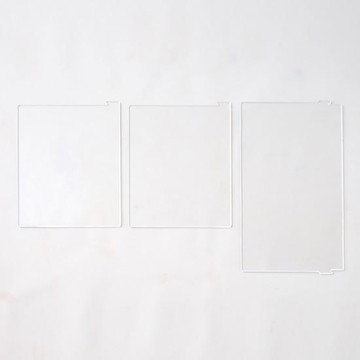 透明廁所防水隔板  (透明廁所配件/S、M、M加高、L/犬用品)