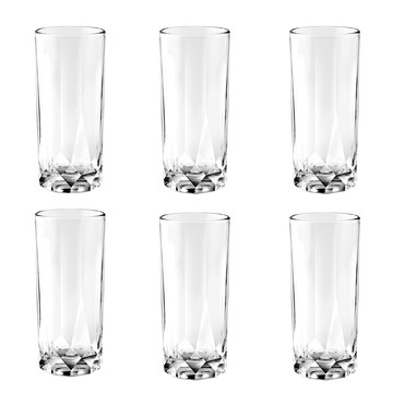 Ocean Glass Connexion 冷飲杯 Set 430ml 6入  透明色  1組