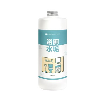 ohmagic 植萃酵素-浴廁水垢清潔劑補充瓶1000ml-6入組