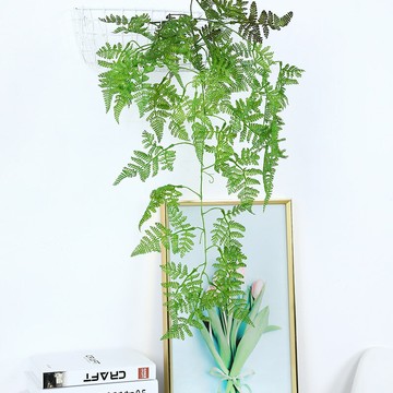 仿真藤條裝飾假花長條花條綠葉柳葉樹葉花藤葉子纏繞垂吊壁掛吊飾