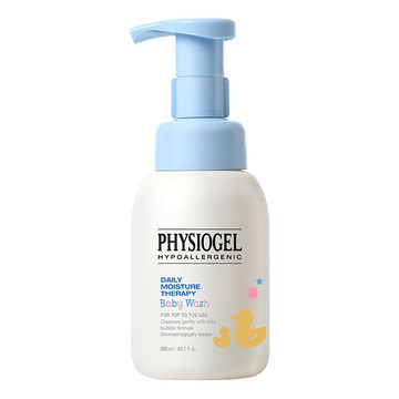 PHYSIOGEL 潔美淨 層脂質嬰兒泡泡浴露 300ml 寶寶泡澡 親膚低敏  1瓶