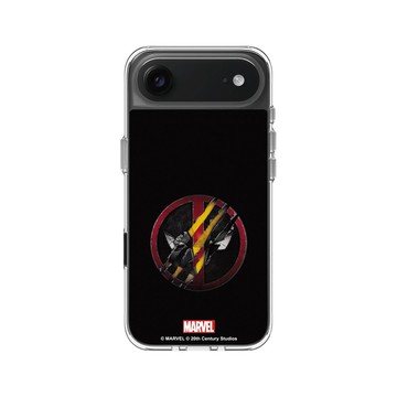iPhone Air Clear Case（相機按鈕） 透明 - 迪士尼-漫威 Marvel - 死侍與金鋼狼-Logo