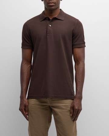 Men's Cotton Pique Polo Shirt