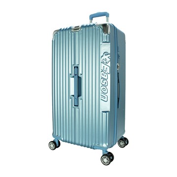 YC Eason 大海量秤重運動旅行中大型行李箱  湖藍色  29吋