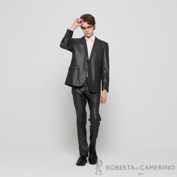 ROBERTA諾貝達 男裝 時尚雋永 平口西褲(葡萄牙素材)
