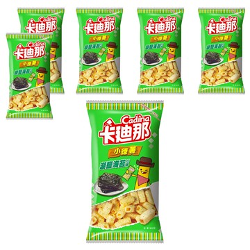 Cadina 卡迪那小德薯 隨手包設計 加倍酥脆 海苔口味  36g  6包