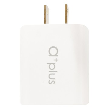a plus USB-C單孔極速電源供應器 APD-18W  白色  1個