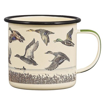【Gentlemen's Hardware】戶外用琺瑯杯-插畫款-湖與鴨