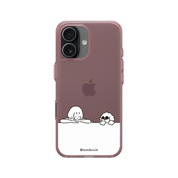 iPhone 17 Clear (相機按鈕) 晶醺玫 - tombonia - 永恆陪伴