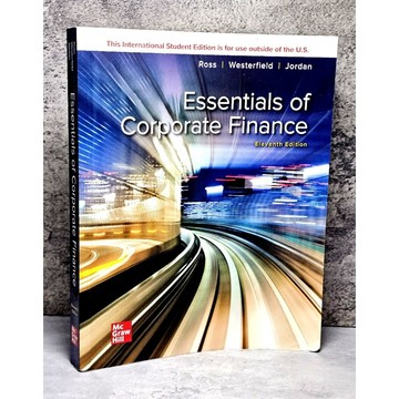 ➤〔特價出清〕原文書➤公司財務精要 Essentials of Corporate Finance 11/E