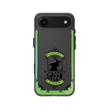 iPhone Air Clear (相機按鈕) 酷墨灰 - Wicked - 正向綠-艾法芭