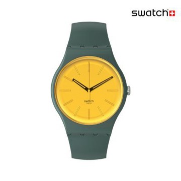 Swatch GOLD IN THE GARDEN 經典手錶/男錶/女錶/瑞士製造 SO29G103 (41mm)