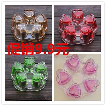 促銷加熱器耐熱玻璃茶具蠟燭保溫底座溫茶器茶壺加熱器圓形暖茶器