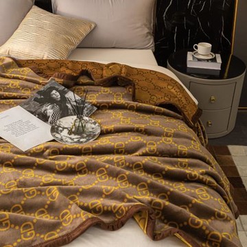 雙層加厚午睡毛毯歐式保暖云毯輕奢法萊絨云貂絨水晶絨空調蓋毯子