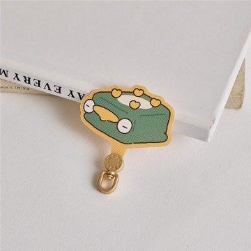 【TOYSELECT】嗚比的朋友綠豆糕旋轉手機掛片/夾片