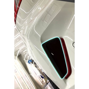 小馬汽車工坊_Ford_Focus_MK4_Lommel_燻黑後反光片_DIY燈膜