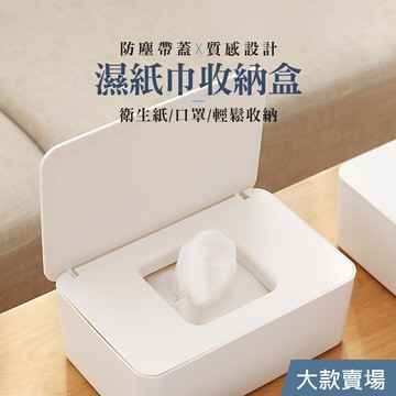 joeki濕紙巾收納盒 大款 口罩 收納盒 紙巾盒 面紙盒 衛生紙盒 置物盒jj0005