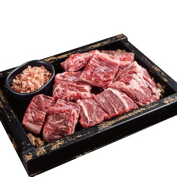 【豪鮮牛肉】美國穀飼精修上肩牛肋切段6包(200g+-10%/包) 免運組